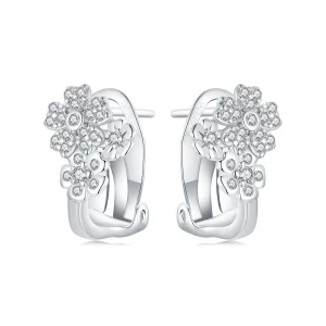 (image for) PANDORA Style Small Flower Ear Buttons - BSE975