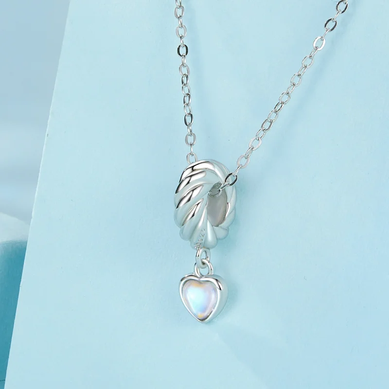 (image for) PANDORA Style Smart Heart Silicone Spacer Dangle - SCC2755 - View 3