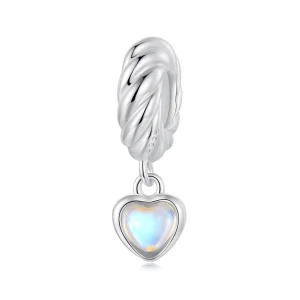 (image for) PANDORA Style Smart Heart Silicone Spacer Dangle - SCC2755