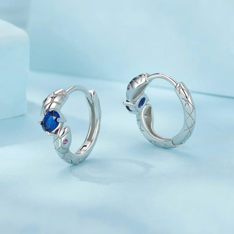 (image for) PANDORA Style Snake Earrings - SCE1732 - View 3