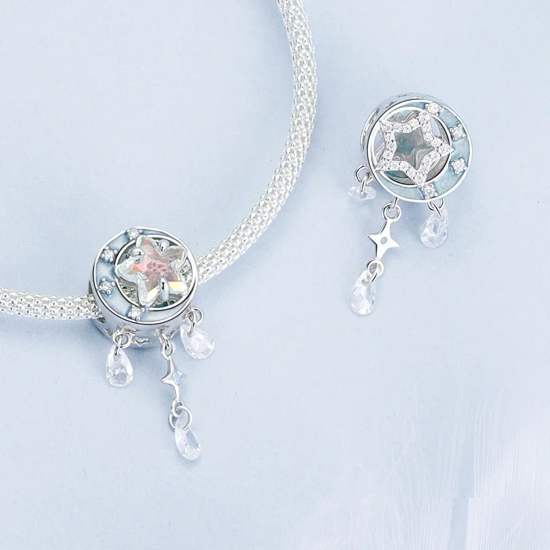 (image for) PANDORA Style Star And Moon Dream Catcher Beads - BSC978 - View 4