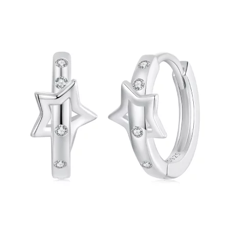 PANDORA Style Star Belt Ear Buckle Charms - SCE1726 PANDORA Style Star Belt Ear Buckle Charms - SCE1726