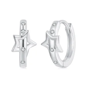 (image for) PANDORA Style Star Belt Ear Buckle Earrings - SCE1726