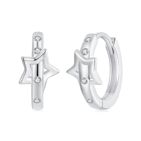 (image for) PANDORA Style Star Belt Ear Buckle Earrings - SCE1726