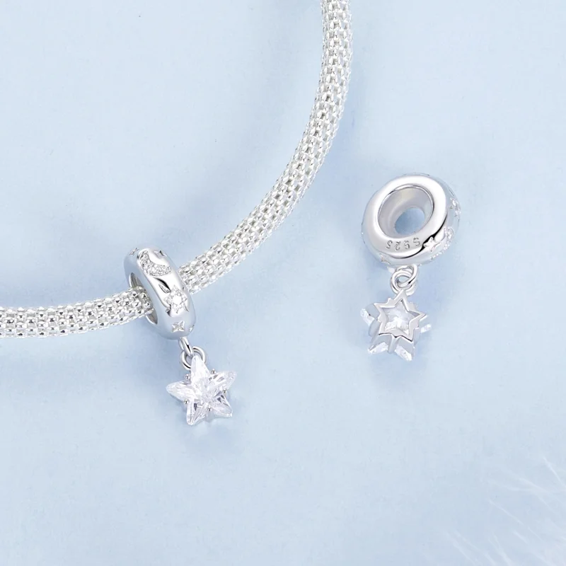 (image for) PANDORA Style Starlight Silicone Spacer Dangle - BSC984 - View 4