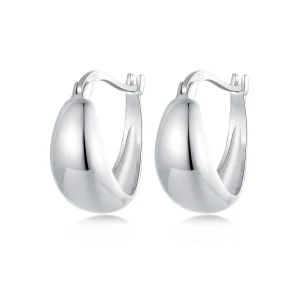 (image for) PANDORA Style Strong Metal Ear Buckle Earrings - BSE967