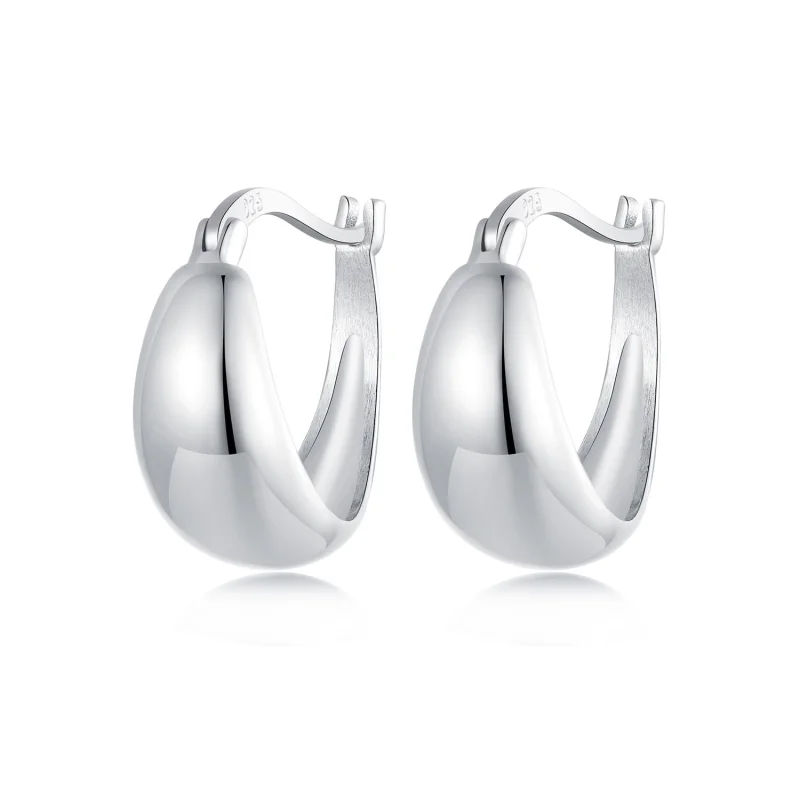 (image for) PANDORA Style Strong Metal Ear Buckle Earrings - BSE967 - Product Image
