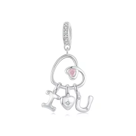 PANDORA Style Valentine Letter Love Pendant - BSC972 PANDORA Style Valentine Letter Love Pendant - BSC972