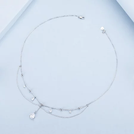 PANDORA Style Water Drop Tassel Necklace - BSN383