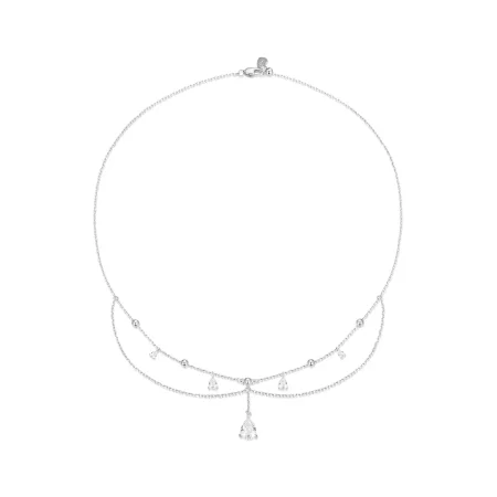 PANDORA Style Water Drop Tassel Necklace - BSN383