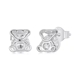 PANDORA Style Bear earrings - SCE1764 PANDORA Style Bear earrings - SCE1764