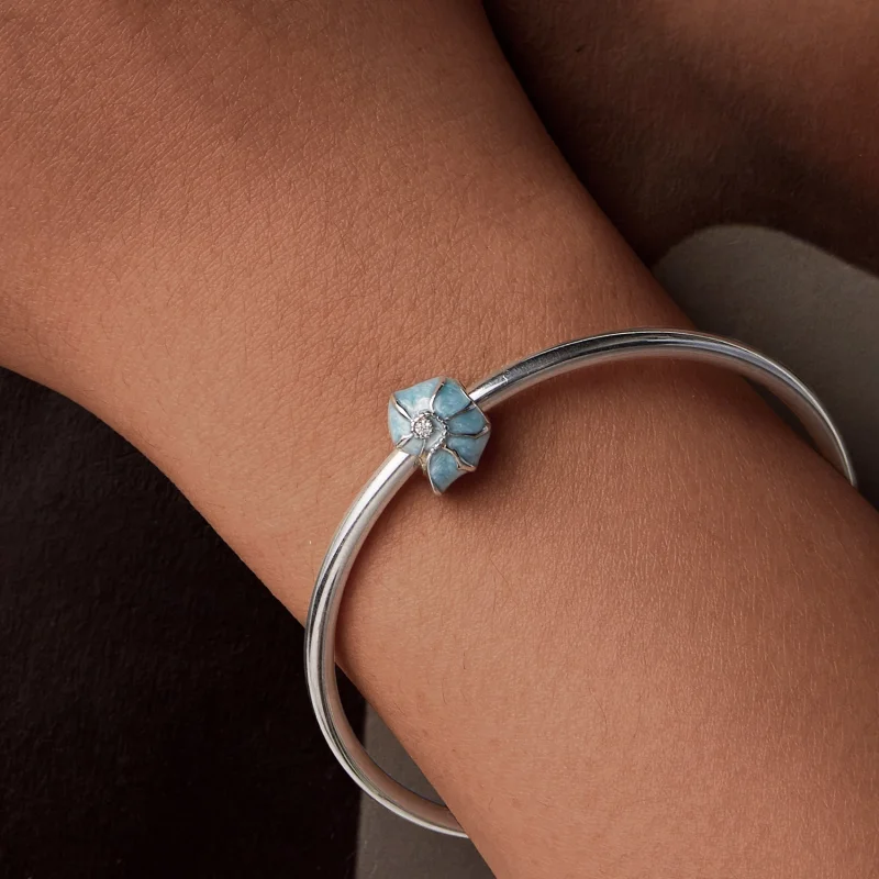 (image for) PANDORA Style Blue conch charm - BSC1018 - View 7