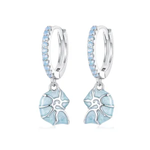 (image for) PANDORA Style Blue conch earrings - BSE1012