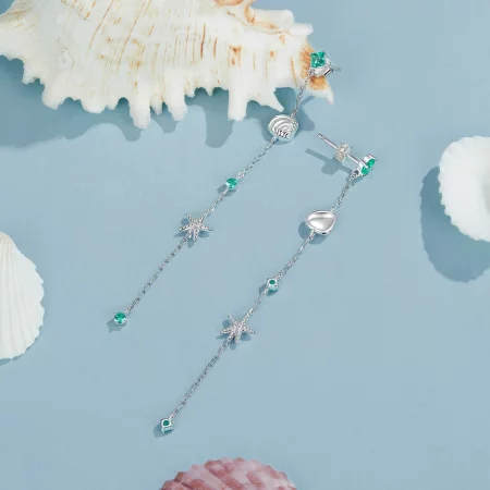 PANDORA Style Blue Ocean Earrings - BSE1013