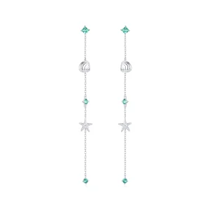 (image for) PANDORA Style Blue Ocean Earrings - BSE1013