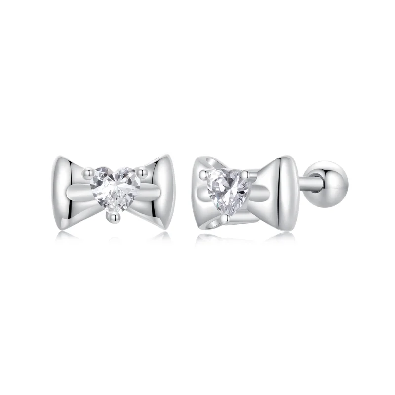 (image for) PANDORA Style Bow Earrings - SCE1748 - Product Image