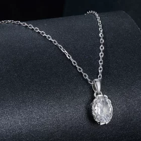 PANDORA Style Brilliant Beauty 1ct Moissanite Necklace (with one certificate) - MSN035 PANDORA Style Brilliant Beauty 1ct Moissanite Necklace (with one certificate) - MSN035