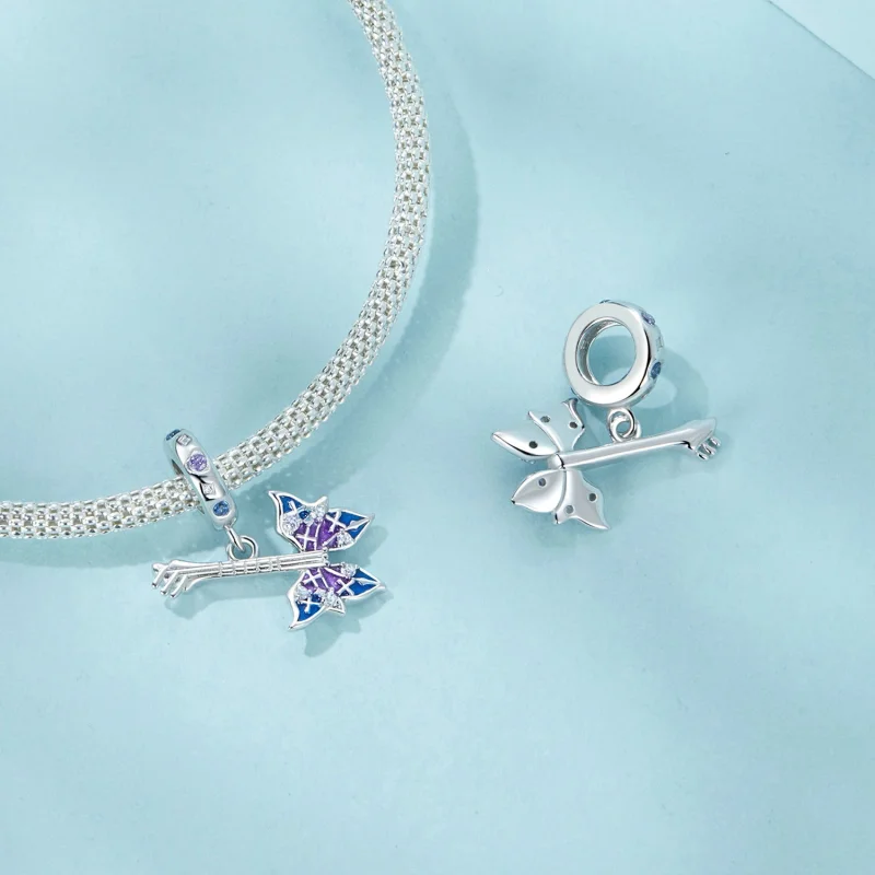 (image for) PANDORA Style Butterfly Bass Pendant - SCC2764 - View 4