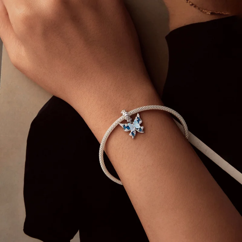 (image for) PANDORA Style Butterfly Dangle - BSC1025 - View 5