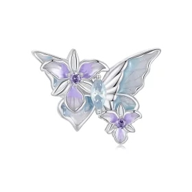PANDORA Style Butterfly Iris charm - BSC1030 PANDORA Style Butterfly Iris charm - BSC1030