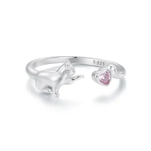 (image for) PANDORA Style Cat opening Open Ring - SCR1027-E
