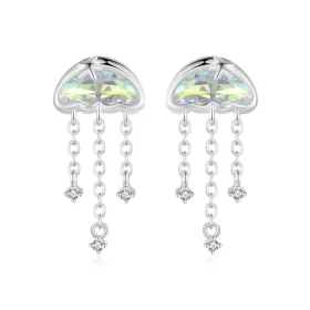 PANDORA Style Colorful jellyfish earrings - SCE1742 PANDORA Style Colorful jellyfish earrings - SCE1742