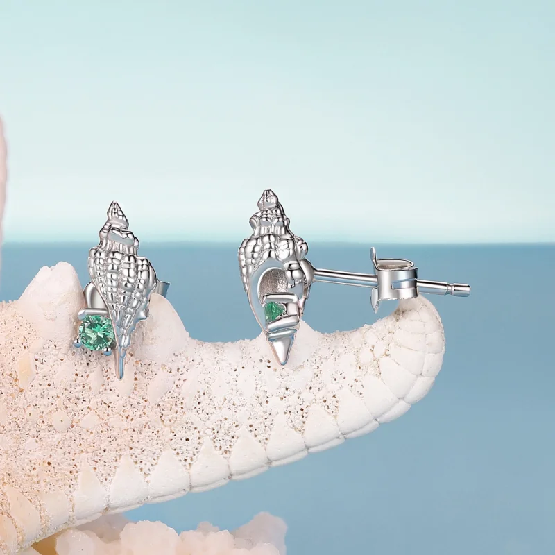 (image for) PANDORA Style Conch earrings - BSE1010 - View 4