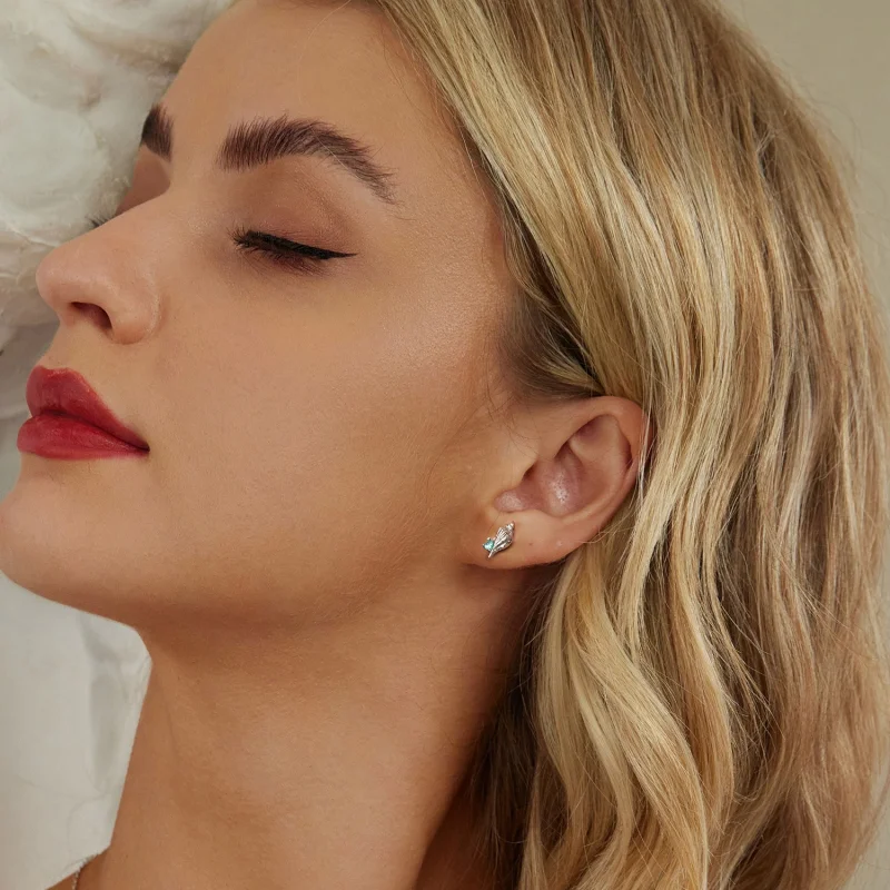 (image for) PANDORA Style Conch earrings - BSE1010 - View 8