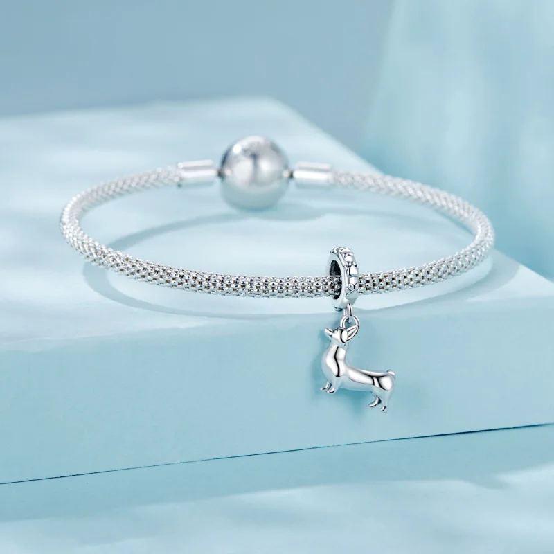 (image for) PANDORA Style Corgi Pendant - SCC2783 - View 3