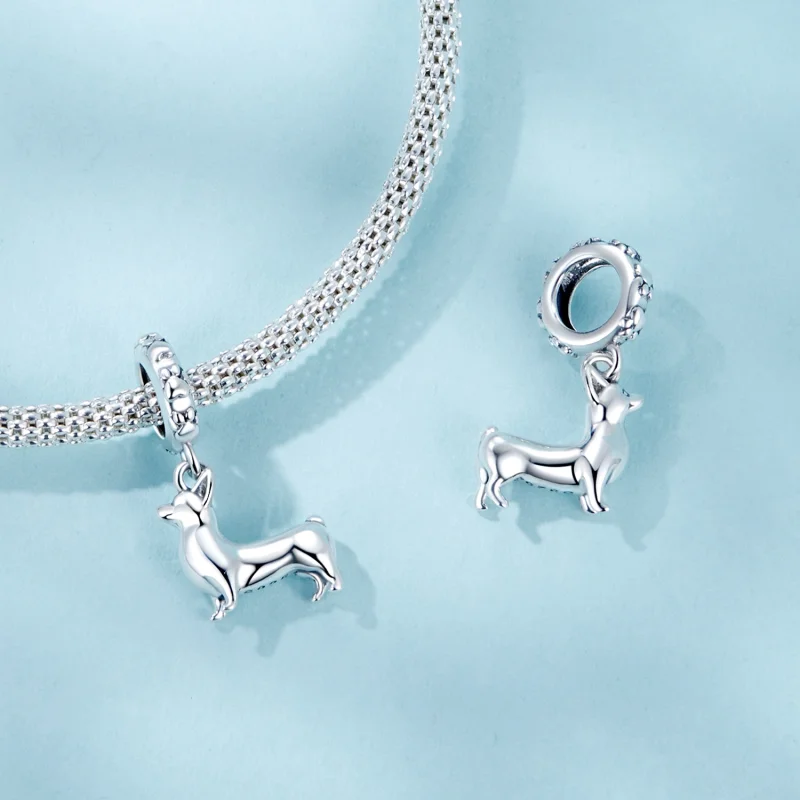 (image for) PANDORA Style Corgi Pendant - SCC2783 - View 4