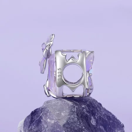 PANDORA Style Crystal Iris charm - BSC1032