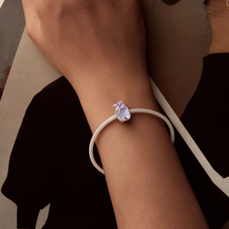 (image for) PANDORA Style Crystal Iris charm - BSC1032 - View 6