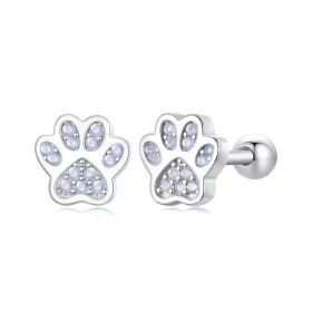 PANDORA Style Cute Pet Mark Earrings - SCE1750 PANDORA Style Cute Pet Mark Earrings - SCE1750
