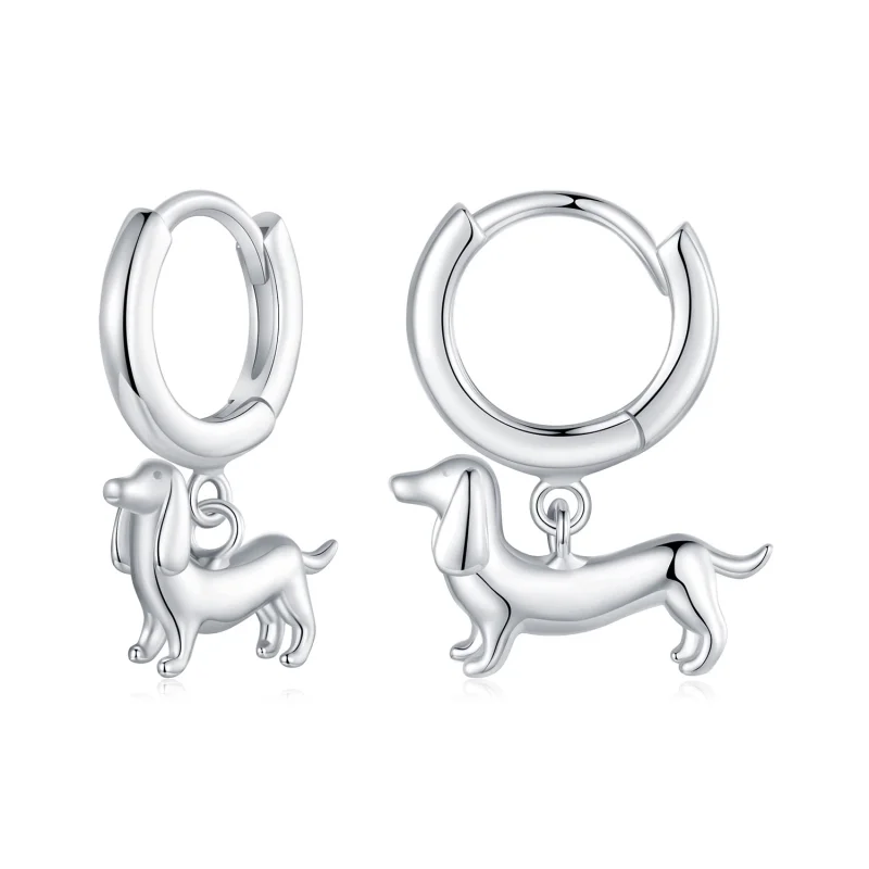 (image for) PANDORA Style Dachshund Ear Clips - SCE1757 - Product Image