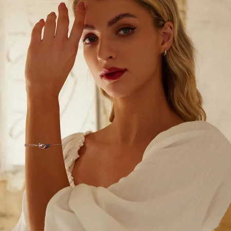 PANDORA Style Double Heart Bracelet - BSB178