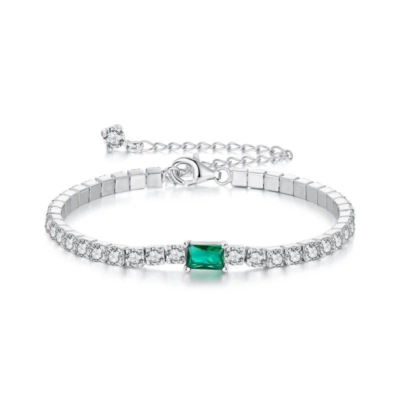 (image for) PANDORA Style Elegant Emerald Bracelet - BSB179 - Product Image