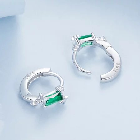 PANDORA Style Emerald Star Earrings - BSE1036