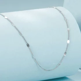 PANDORA Style Exquisite sparkling basic necklace - SCA030 PANDORA Style Exquisite sparkling basic necklace - SCA030