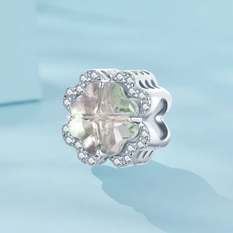(image for) PANDORA Style Four Leaf Clover charm - SCC2803 - View 2