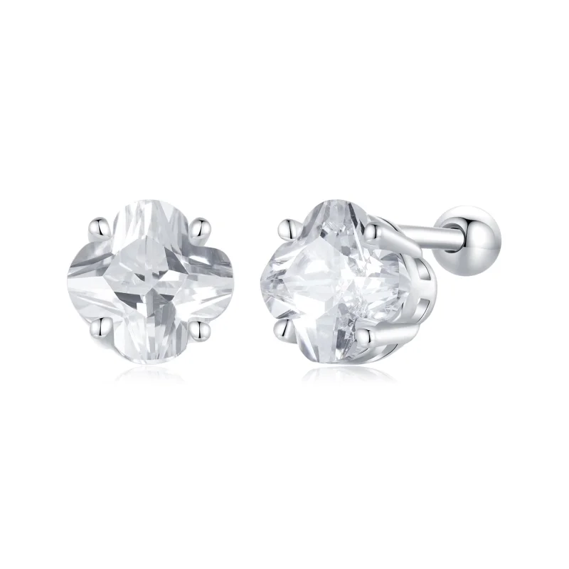 (image for) PANDORA Style Four Leaf Clover Earrings - SCE1755 - Product Image