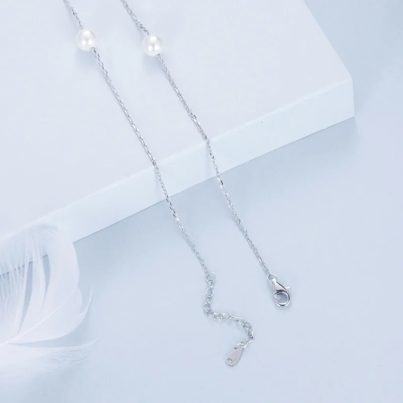 (image for) PANDORA Style Gypsophila Necklace - BSN389 - View 5