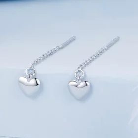 PANDORA Style Heart earrings - BSE1006 PANDORA Style Heart earrings - BSE1006