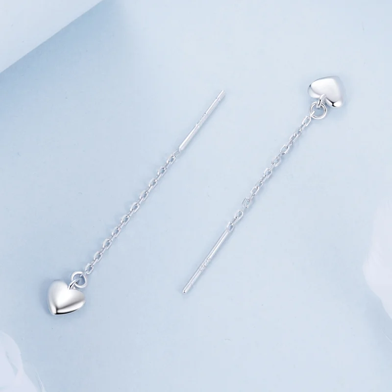 (image for) PANDORA Style Heart earrings - BSE1006 - View 4
