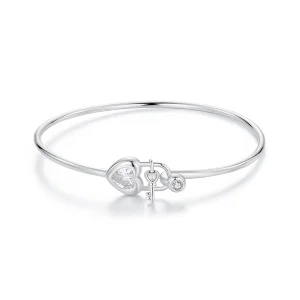 (image for) PANDORA Style Heart-Shaped Interlocking Bracelet - BSB170