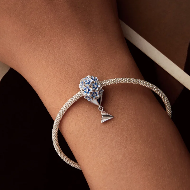 (image for) PANDORA Style Hot Air Balloon Dangle - BSC1026 - View 7