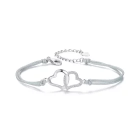PANDORA Style Interlocking Hearts Bracelet - SCB274 PANDORA Style Interlocking Hearts Bracelet - SCB274