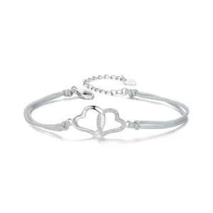 (image for) PANDORA Style Interlocking Hearts Bracelet - SCB274