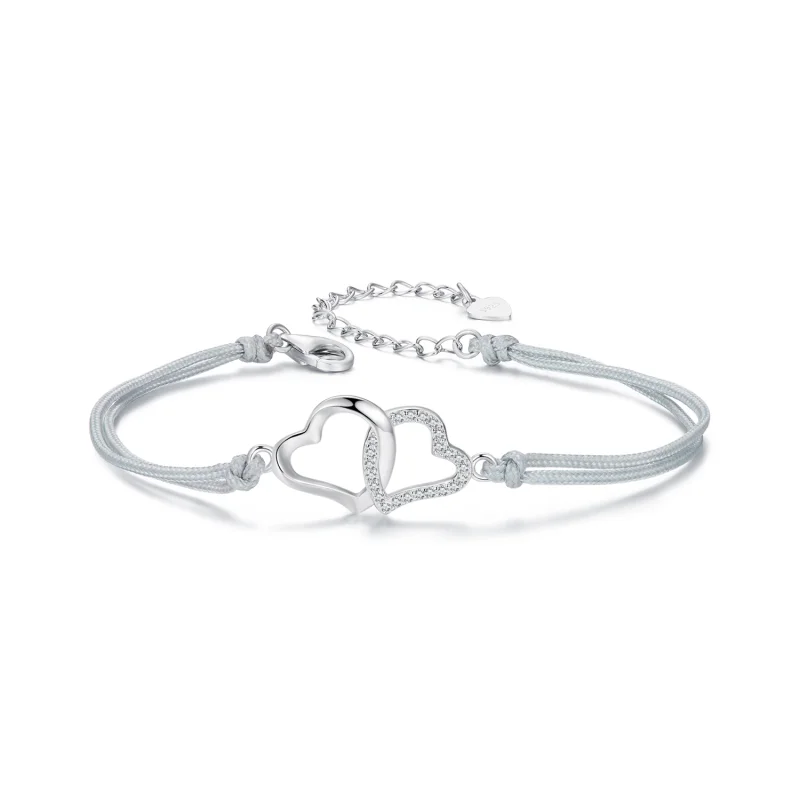 (image for) PANDORA Style Interlocking Hearts Bracelet - SCB274 - Product Image