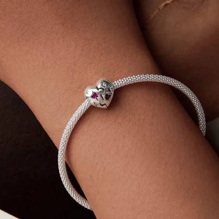 PANDORA Style Jigsaw heart charm - SCC2775