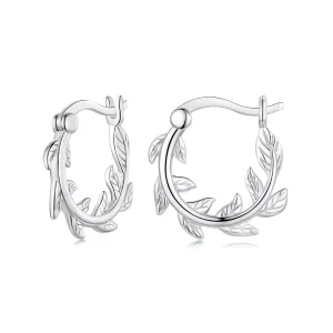 (image for) PANDORA Style Leaf earrings - BSE1022